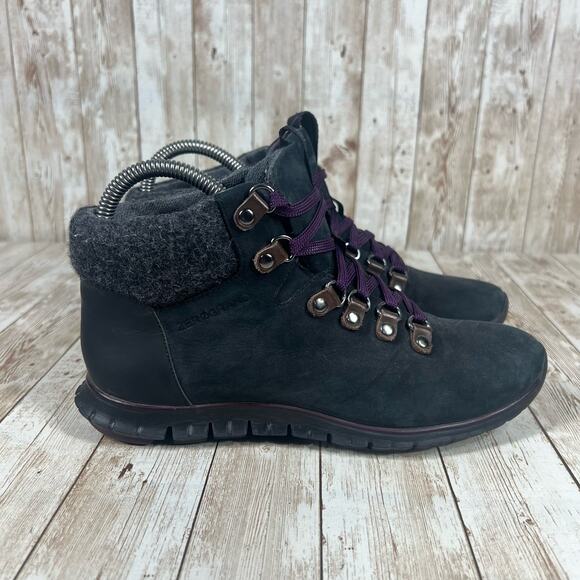Cole haan zerogrand hiker waterproof boots Womens 6 - Picture 1 of 8